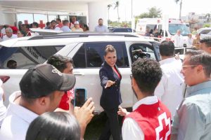 Llama Evelyn Salgado a donar a la Cruz Roja en el comienzo de la colecta nacional 2025