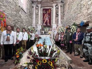 Conmemoran autoridades en Ixcateopan el 500 aniversario luctuoso de Cuauhtémoc