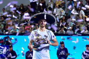 Gana el checo Tomas Machac el Abierto Mexicano de Tenis; tiene el Guaje de Plata