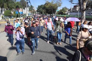 CETEG protesta en seis municipios contra la ley del ISSSTE y pedir la baja del Usicamm