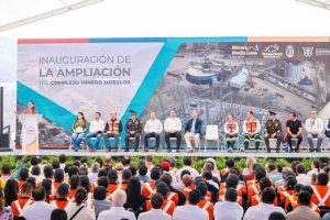 Inaugura la gobernadora en Cocula la ampliación del complejo minero Morelos