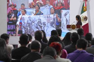 Reprueba Sheinbaum las masacres de Aguas Blancas, Ayutla, Acteal y El Bosque con Zedillo