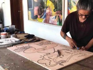 Busca César Catsuu ilustrar cómo experimentan los na savi la enfermedad y la muerte de los suyos
