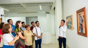 Inauguran exposición pictórica en el museo de la UAG sobre costumbres de la Montaña