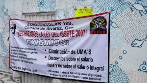 Toma la CETEG las oficinas alternas de la SEG en Chilpancingo para seguir el paro de la CNTE