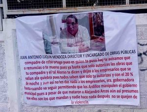 Amenazan de muerte al secretario de Obras de Chilpancingo; presentó denuncias, dice