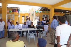 A cambio de obras, pobladores de Aguacaliente acceden a que se construyan los pozos radiales