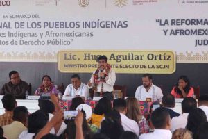 Garantizará la Corte certeza jurídica, pero estará “al servicio del pueblo”: Hugo Aguilar