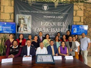 Le hacen homenaje a Ezequiel Tapia Bahena, maestro platero y legado vivo de ese arte
