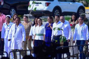 Es una “maravilla”, dice Sheinbaum del hospital de alta especialidad del ISSSTE que inauguró