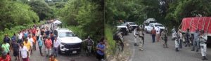 Retienen en Juan R. Escudero 12 horas a agentes de la Guardia Nacional que catearon casas
