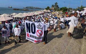 Se opone el Frente de Defensa Zofemat al Marinabús