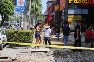 Comienza Fonatur las obras en Costera 125 y en la zona de bares adyacente