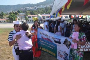 Dan la bienvenida la gobernadora y la alcaldesa al buque escuela Cuauhtémoc