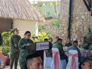 Destacan participación de mujeres en seguridad en acto de las fuerzas armadas