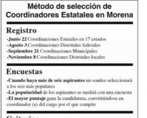 Arrancará el 22 de junio la carrera por la candidatura para Guerrero por Morena