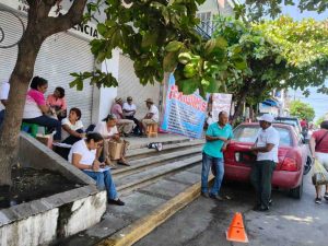 Siguen las protestas estatales de jubilados y pensionados del SNTE para exigir pagos