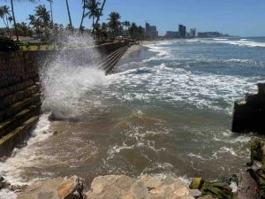 Confirma Protección Civil  mar de fondo que durará 72 horas en el litoral guerrerense