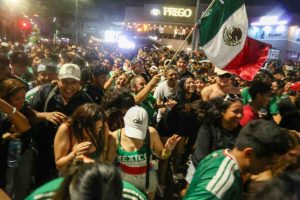 Euforia por el triunfo de la selección en el Mundial