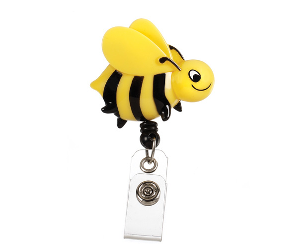 Deluxe Retracteze ID Holder, Bee, Print < Prestige Medical #S14-BEE 