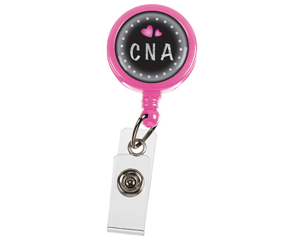 Retracteze ID Holder, Love a CNA, Print < Prestige Medical #S13-CBB 