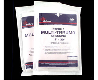 Sterile Multi-Trauma Dressing 12" X 30" < Dynarex #3532 