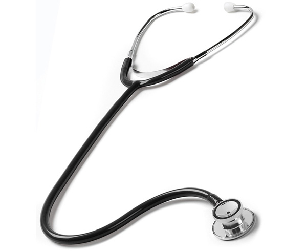 Dual Head Stethoscope, Pediatric Edition, Pediatric, Black < Prestige Medical #S108-P-BLK 