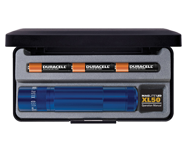 XL50 LED Flashlight in Presentation Box, 3 Cell AAA < Maglite 