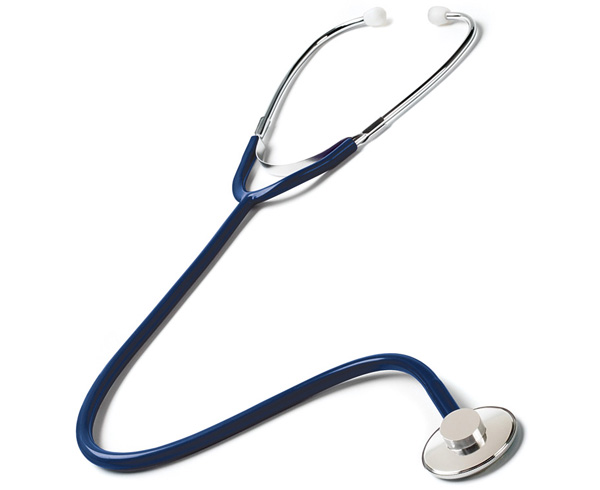 Single Head Stethoscope in Box, Adult, Navy < Prestige Medical #106-NAV 