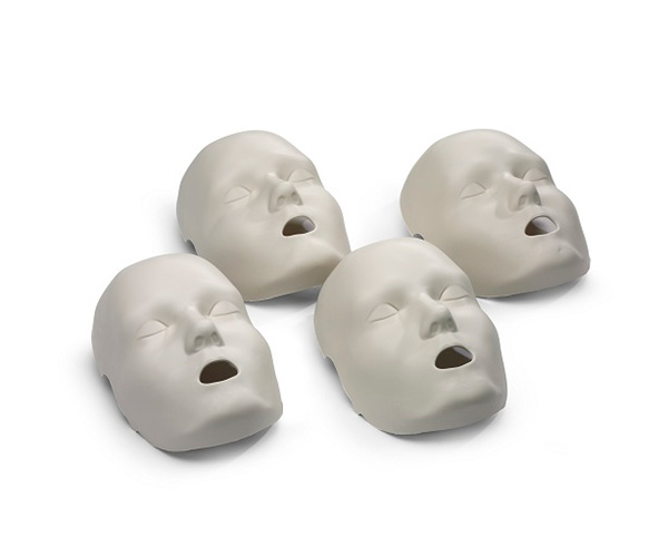 Replacement Faces for Prestan Adult Manikins - 4 Pack - Light Skin < PRESTAN #RPP-AFACE-4 