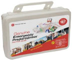 Emergency Preparedness Kit, Hard Case (discontinued, while supplies last) < Genuine First Aid #9999-2202 