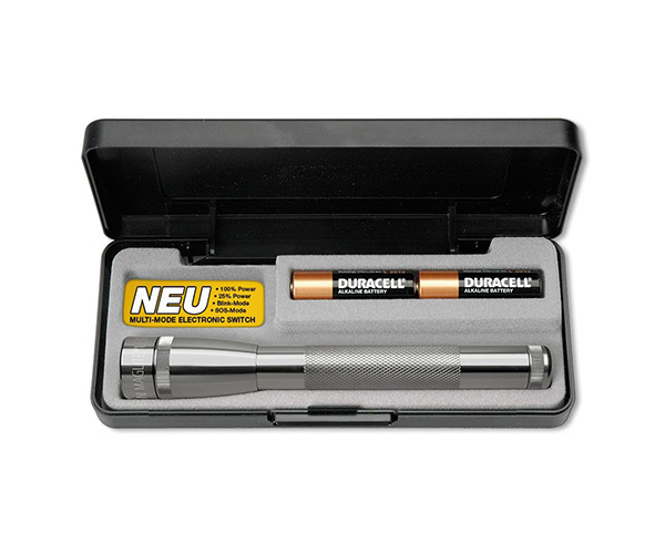 Mini Maglite LED Flashlight w/ Multi-Mode Switch in Presentation Box, 2 Cell AA < Maglite 