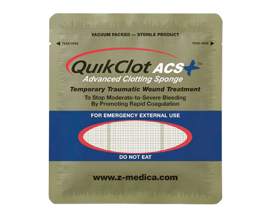 QuikClot ACS + Advanced Clotting Sponge < Z Medica #100 