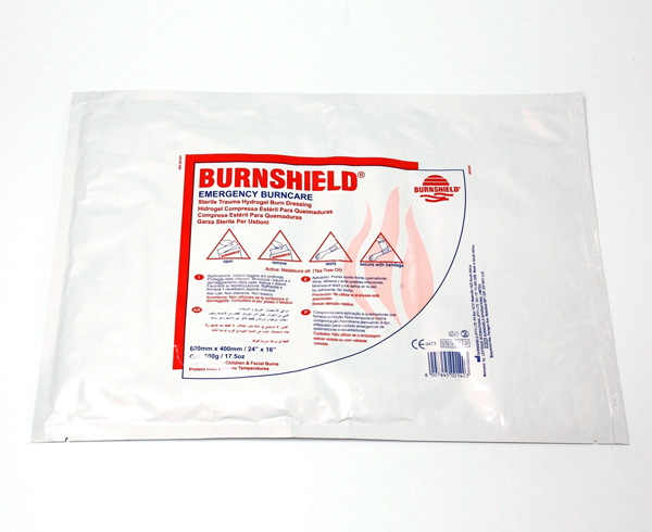Burn Face Mask, 24" x 16" < Burnshield #901135 