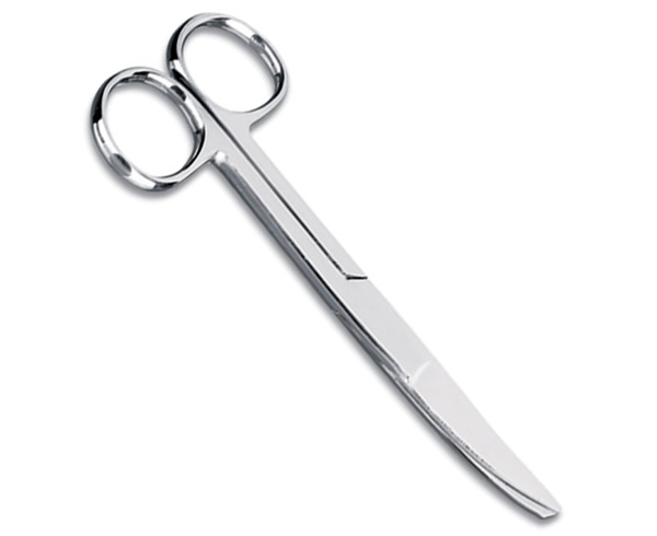 5.5" Dressing Scissor with curved blades < Prestige Medical #55 