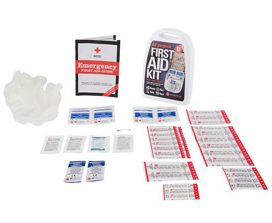 Genuine All Purpose Kit, 52 pcs, Hard Case < Genuine First Aid #9999-2310 