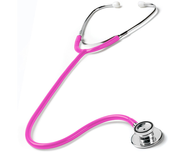 Dual Head Stethoscope, Adult, Neon Pink < Prestige Medical #S108-N-PNK 