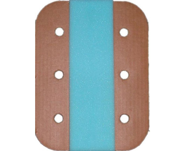 Cardboard Center Foam Folding Splints - 12" < Morrison Medical #1504 