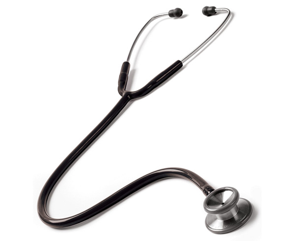 Clinical I Stethoscope, Adult, Black < Prestige Medical #S126-BLK 