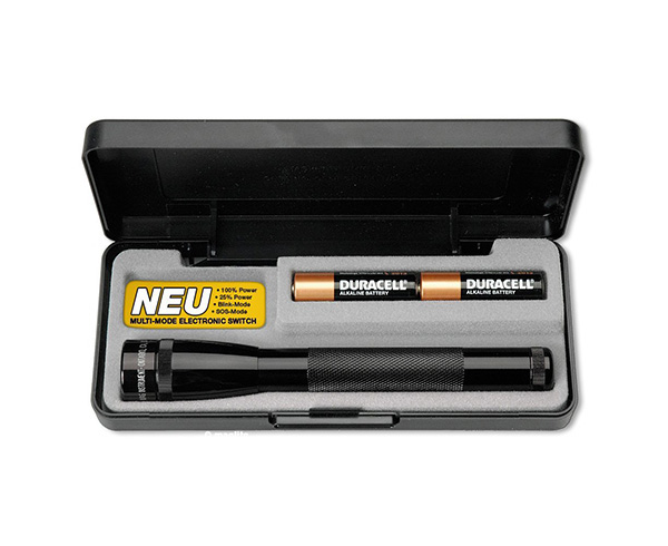 Mini Maglite LED Flashlight w/ Multi-Mode Switch in Presentation Box, 2 Cell AA < Maglite 