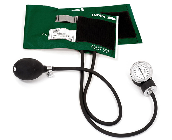 Premium Aneroid Sphygmomanometer, Adult, Hunter < Prestige Medical #S82-HUN 
