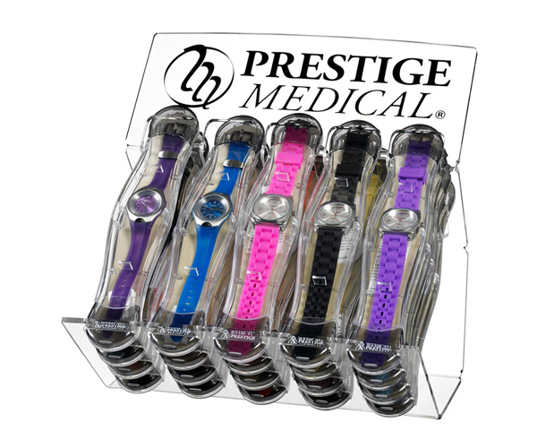 Acrylic Countertop Watch Display < Prestige Medical #DIS-TB-WATCH 