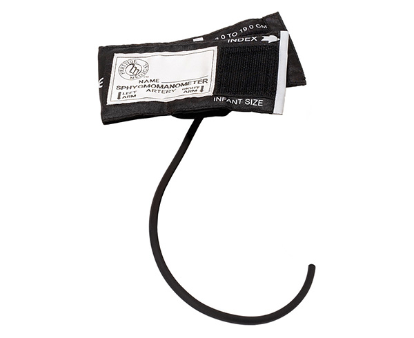 Infant Size Cuff with One Tube Bladder, Infant, Black < Prestige Medical #88-CB-INF-BLK 