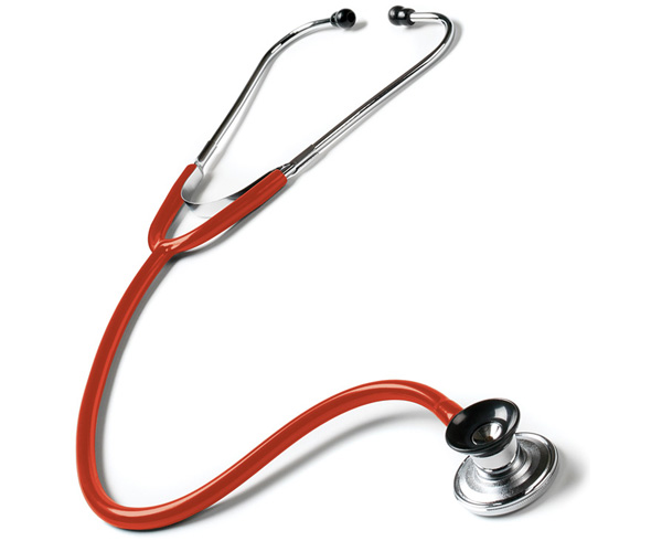 SpragueLite Stethoscope, Adult, Red < Prestige Medical #S124-RED 