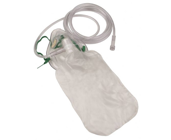 B & F Pediatric Partial Non Rebreather Mask , Case of 50 < Allied Healthcare Products #64090 