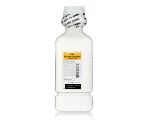 Sodium Chloride Irrigation 0.9%, 500 mL, Plastic Bottle < BAXTER #2F7123 