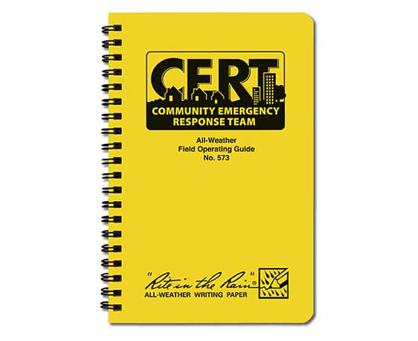 C.E.R.T. All-Weather Field Operating Guide < Mayday Industries #CRT573 