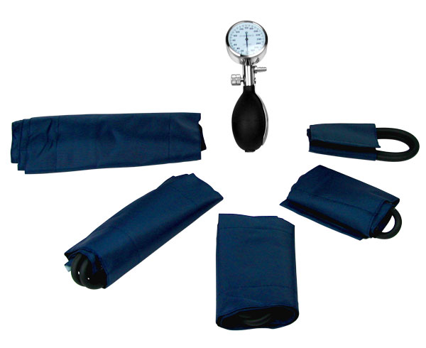 5 Cuff Blood Pressure Aneroid Sphygmomanometer Multi-Cuff System < DixieEMS #645010 