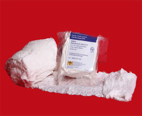 PriMed Compressed Gauze Bandage- 4.5" x 4.1" < H and H #6510-01-503-2117 