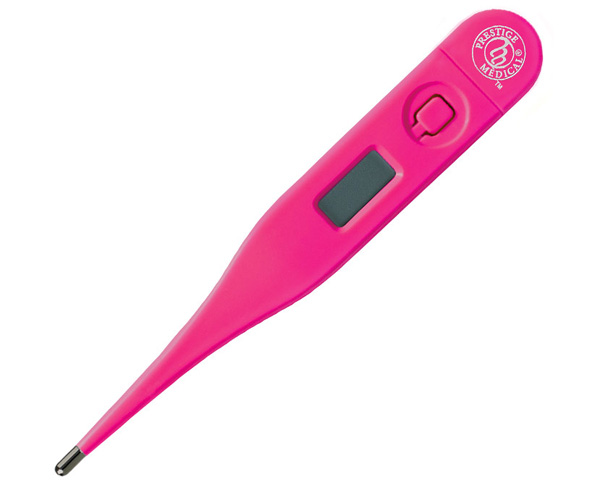Digital Thermometer, Neon Pink < Prestige Medical #DT-N-PNK 
